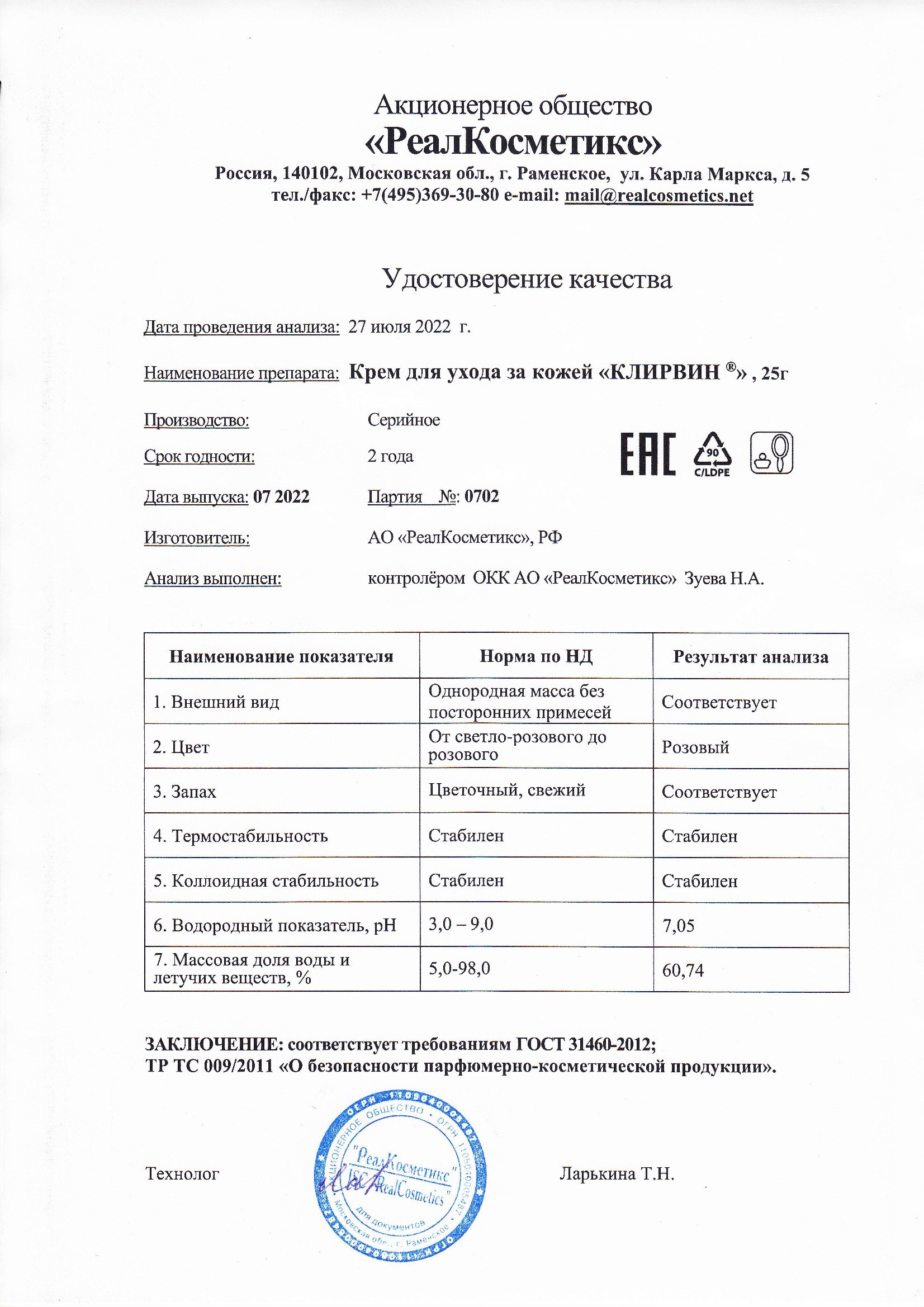 Паспорт №0720220702